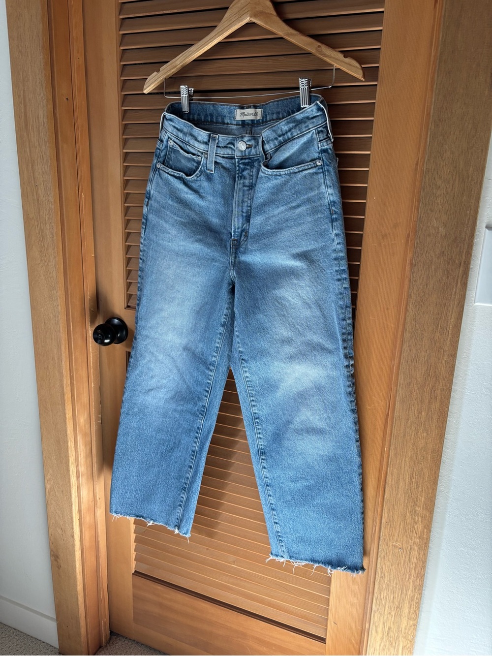 Madewell The Perfect Vintage Wide-Leg Crop Jean